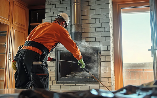 Cleaning chimney